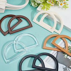 10 шт. двухцветные ручки из смолы для сумок&nbsp;FIND-BBC0004-21