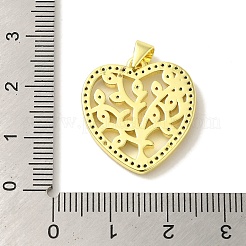 Латунные микро проложить кубического циркония подвески&nbsp;KK-Z042-21G-02