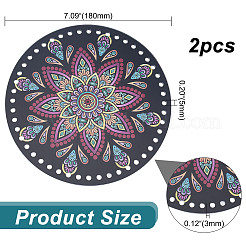 Дно акрилового пакета&nbsp;DIY-WH0304-376A