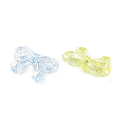 Прозрачные акриловые бусины с УФ-покрытием&nbsp;PACR-D288-14