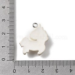 Подвески из непрозрачной смолы&nbsp;RESI-L048-05P