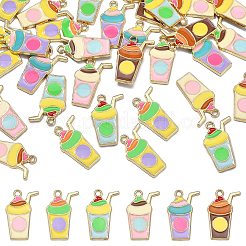 30шт 6 стиля подвески из сплава с эмалью&nbsp;ENAM-CJ0003-16