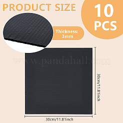 Прокладки из пластикового гофрированного листа&nbsp;DIY-WH0632-18C-01