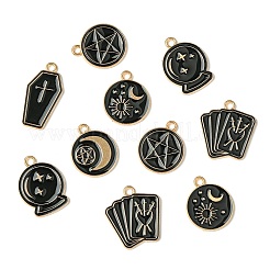 60шт 6 стиля подвески из сплава с эмалью&nbsp;ENAM-CJ0006-85