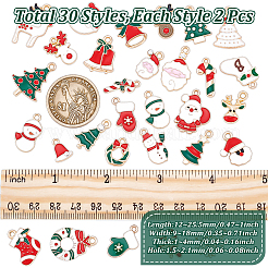 60 шт. Подвески из сплава с эмалью&nbsp;ENAM-UN0001-32