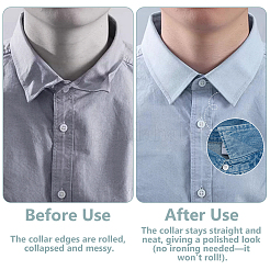 Наклейка для воротника рубашки pte&nbsp;FIND-WH0366-114