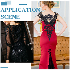 1 шт. тканевый цветок&nbsp;DIY-PH0034-08B