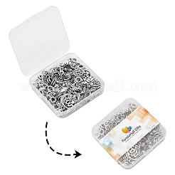 Европейские подвесные подвески и сплавы европейские подвесные подвески из сплава с большим отверстием в тибетском стиле&nbsp;PALLOY-PH0013-74-RS