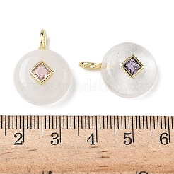 Природного кварца хрустальных подвесок&nbsp;G-I391-01G-08