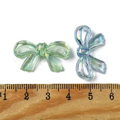 УФ-покрытие радужные прозрачные акриловые бусины&nbsp;OACR-O006-07A