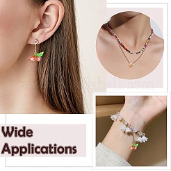 100 шт. акриловые цветочные подвески&nbsp;PALLOY-CJ00113