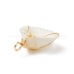 Подвески из медной проволоки с натуральной спиралью&nbsp;PALLOY-TA00015