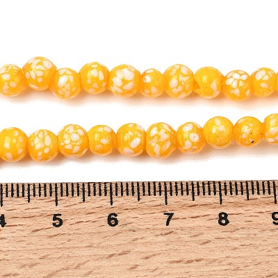 Бусы лэмпворк ручной работы&nbsp;LAMP-H071-01A-07-1