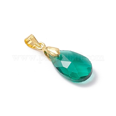 Латунь стекло кулоны&nbsp;PALLOY-JF04501-1