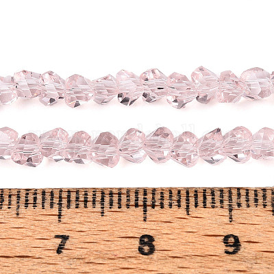 Прозрачные стеклянные бусины&nbsp;LS-GLAA-N018-4mm-08-1