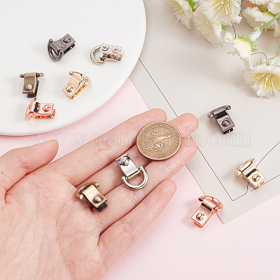 10 шт. 5-х цветные застежки-подвески из цинкового сплава&nbsp;FIND-WR0011-08-1