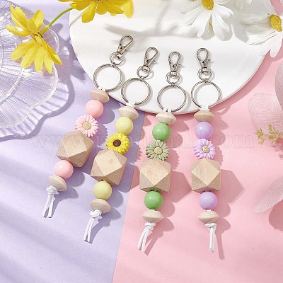 Брелок для ключей из дерева KEYC-JKC00798-1