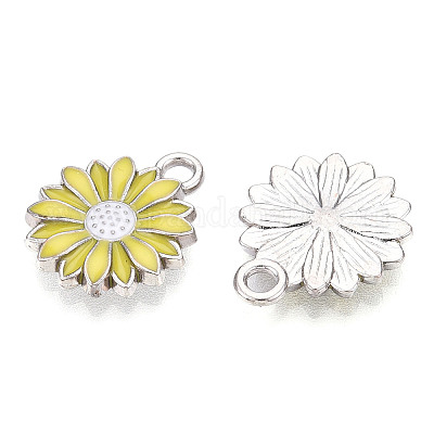 Подвески из эмали и сплава&nbsp;ENAM-A139-05P-06-1