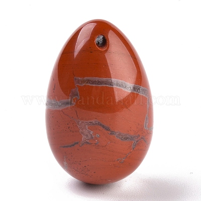 Природные красной яшмы подвески&nbsp;G-P438-E-04-1