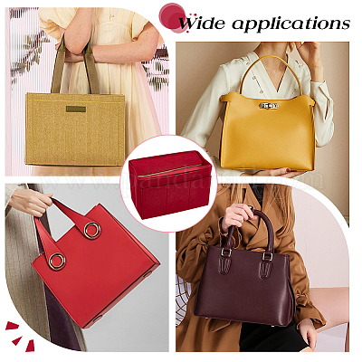 Вставки-органайзеры для сумок из шерстяного фетра&nbsp;FIND-WH0111-223C-1