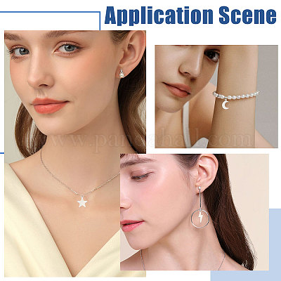 120шт 3 стиля подвески из нержавеющей стали&nbsp;STAS-CA0002-43-1