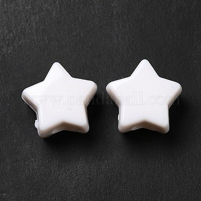 Непрозрачные акриловые бусины&nbsp;MACR-J123-08-1