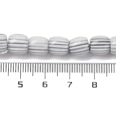 Бусы лэмпворк ручной работы LAMP-K041-01B-11-1