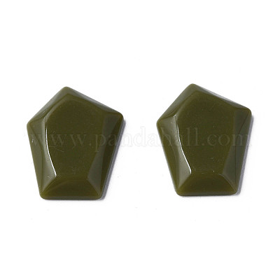 Непрозрачные акриловый кабошоны&nbsp;MACR-S373-142-A11-1