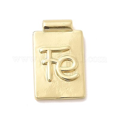 Латунные подвески&nbsp;KK-C137-02G-02-1