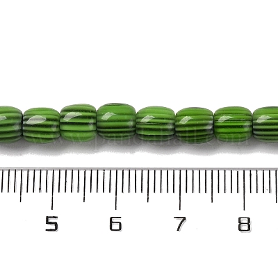 Бусы лэмпворк ручной работы LAMP-K041-01A-12-1