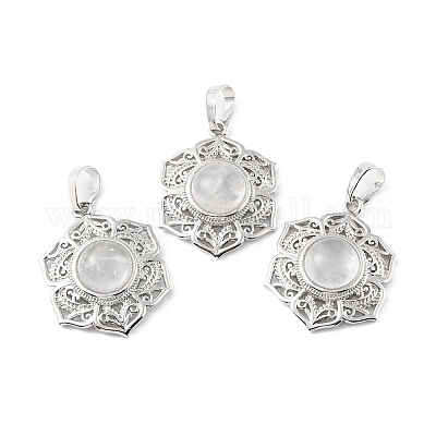 Природного кварца хрустальных подвесок G-P498-02P-06-1