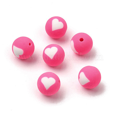 Бусины из полимерной глины  CLAY-I011-01A-04-1