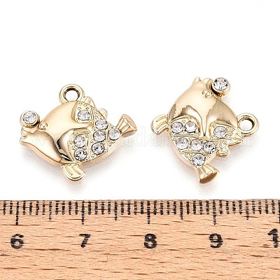 Подвески из сплава и страза&nbsp;PALLOY-T090-62KCG-1