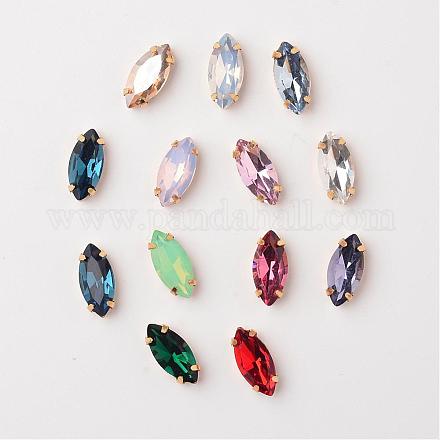 Шить на горный хрусталь RGLA-K001-B-7x15mm-M-1