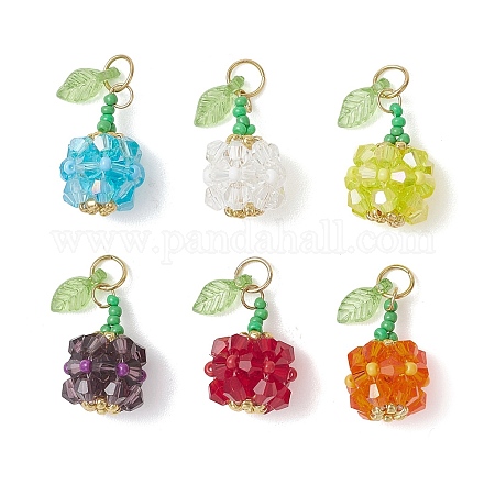 Стеклянные подвески&nbsp;PALLOY-MZ01248-1