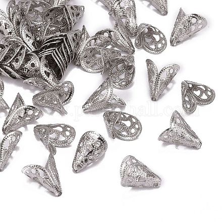 Не тускнеющие апетальные колпачки для бусин из хирургической нержавеющей стали 316&nbsp;LS-X-STAS-M257-02-1