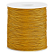 Nylon Thread, DIY Material for Jewelry Making, Goldenrod, 1mm, 220m/roll