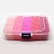 5mm PE DIY Fuse Beads Refills for Kids, Tube, Pink, 5x5mm, Hole: 3mm, about 1900pcs/ box