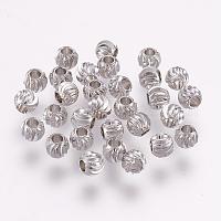 Spacer бисер латунные&nbsp;KK-G312-01P-5mm-P