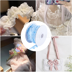 10 ярд плоского эластичного шнура для чинлона&nbsp;OCOR-WH0070-75A