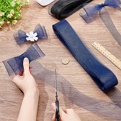 Сетчатая ткань из полиэстера&nbsp;DIY-WH0581-33C