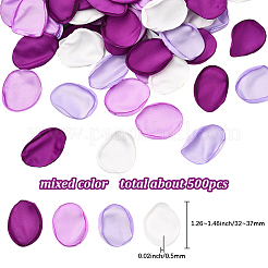 Искусственные лепестки роз из полиэстера&nbsp;AJEW-WH20067-107A