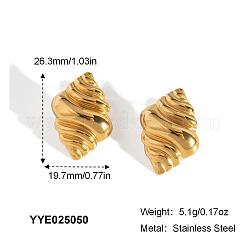 Модные серьги-гвоздики из нержавеющей стали&nbsp;XS8397-1