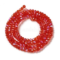 Гальванизируйте прозрачное стекло бисер нитей&nbsp;EGLA-A035-T3mm-L01