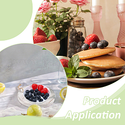 60шт пластиковая имитационная модель фрукта&nbsp;AJEW-WR0002-94