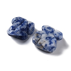 Лечебные фигурки лягушек из натуральной смеси драгоценных камней&nbsp;DJEW-Z005-03