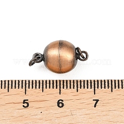 Латунные магнитные застежки с петлями&nbsp;KK-E268-10mm-R-NR