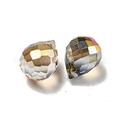 Гальванические стеклянные бусины&nbsp;EGLA-A041-02-HP03