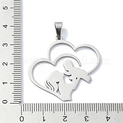 Подвески из нержавеющей стали 304&nbsp;STAS-C097-12P