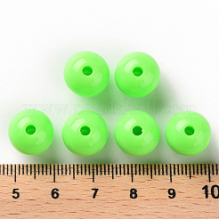 Непрозрачные акриловые бусины&nbsp;X-MACR-S370-C12mm-A30